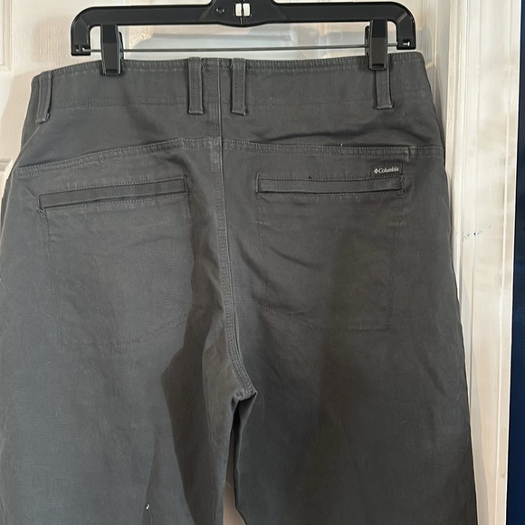Men’s Columbia Cotton Blend Pilot Peak 5 Pocket Pants Size 34 x 30 - Picture 7 of 11